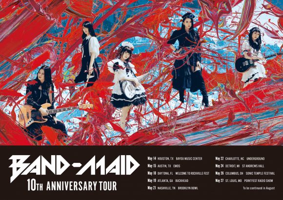 BAND-MAID、全米ツアーはSOLD OUT続出！国内ツアー最終日の横浜 ...
