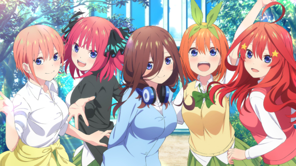 五等分の花嫁∽」予告映像公開！さらに舞台挨拶＆入場者プレゼント決定